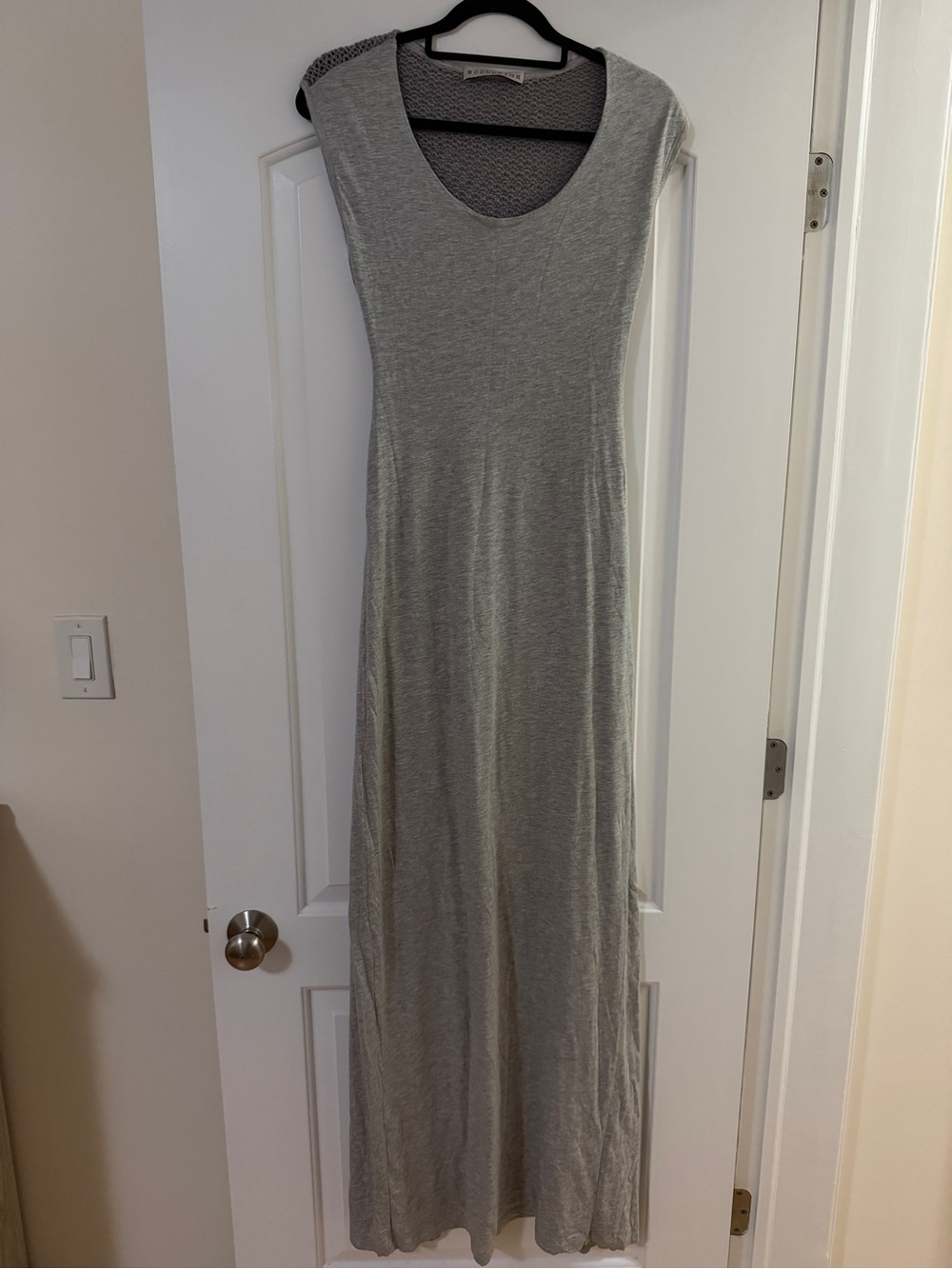 Woodleigh Gray Sleeveless Maxi Dress